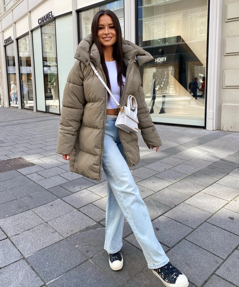 Jacke Addie Khaki