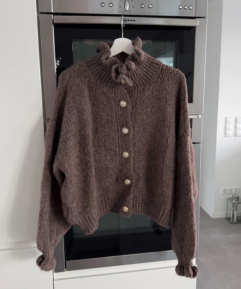 Cardigan Milena Hellbraun