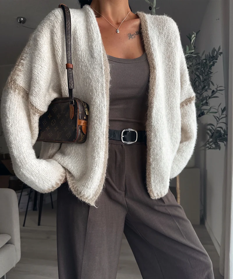 Cardigan Helena Beige