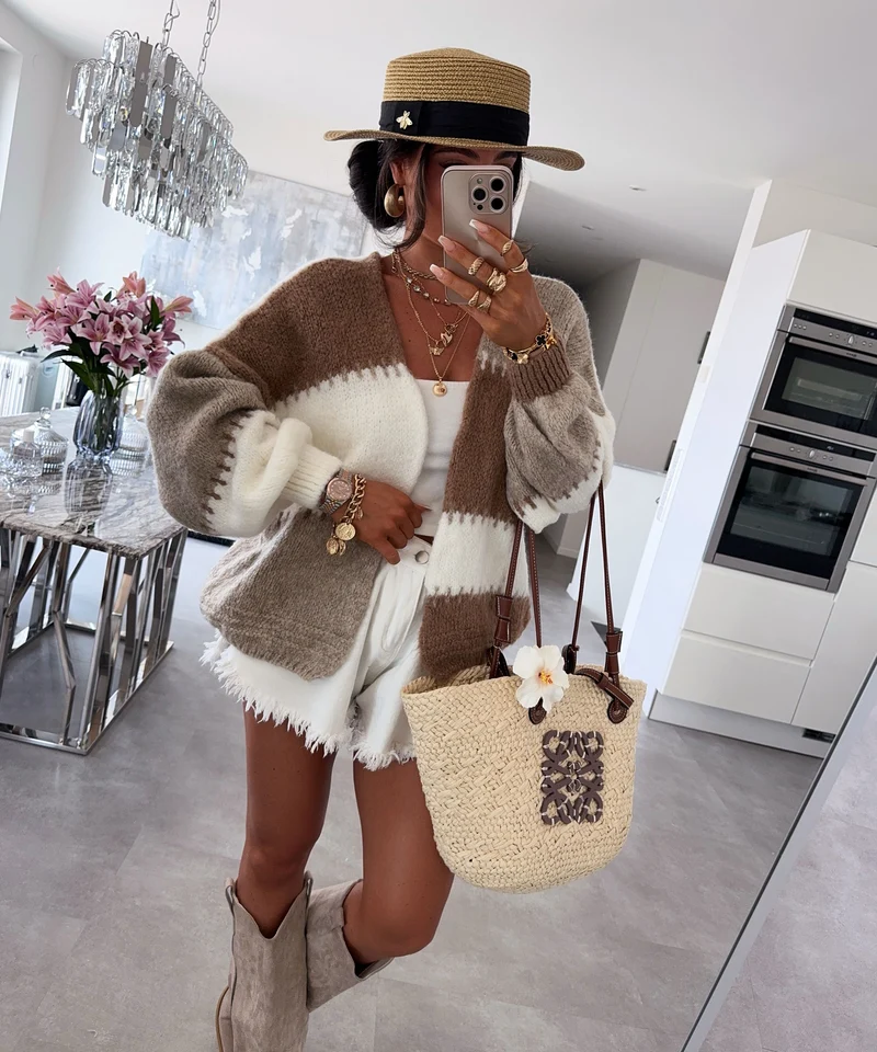 Cardigan Milu Beige