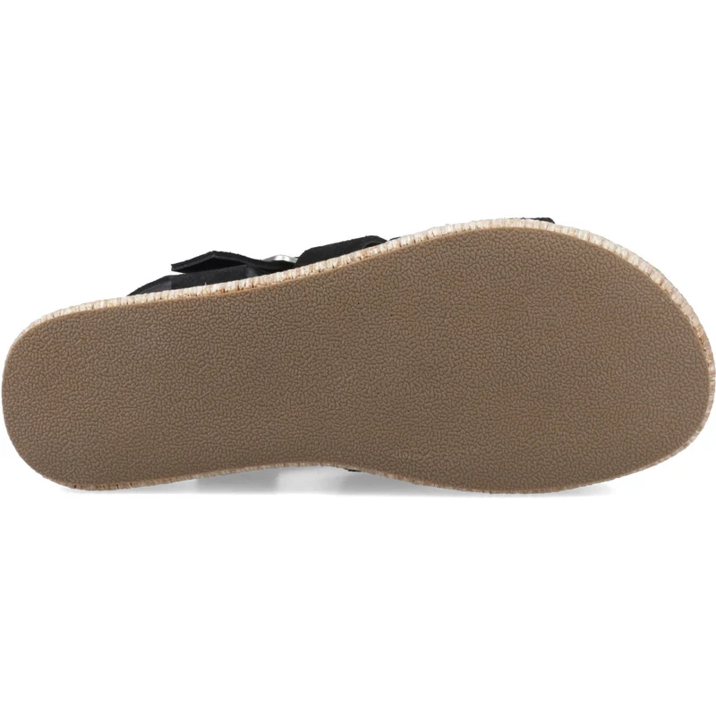 Hush Puppies Rosetta Gladiator-Sandalen für Damen | Schwarz-Braun