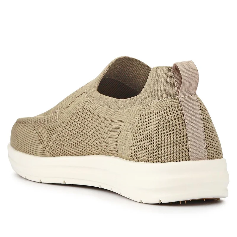 Stretchy Slip-On Shoes - XIAM41014 / 326 930 - Beige