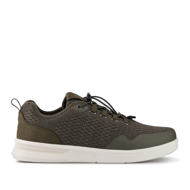 Bungee-Laced Memory Foam Shoes - BOJIE41027 / 327 404 - Khaki