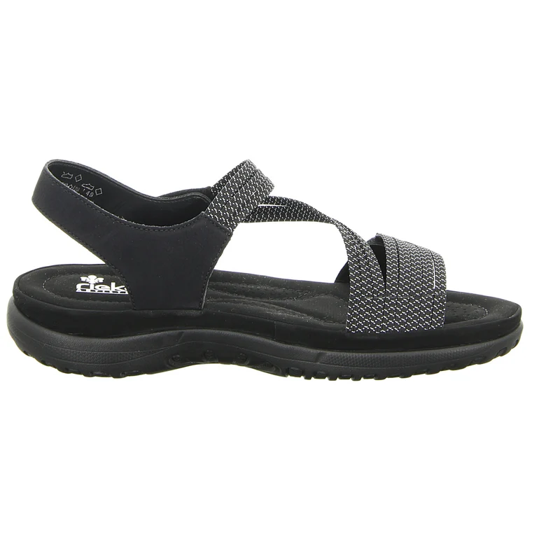 Rieker Sportliche Sandalette bis 30mm Sohlenhöhe