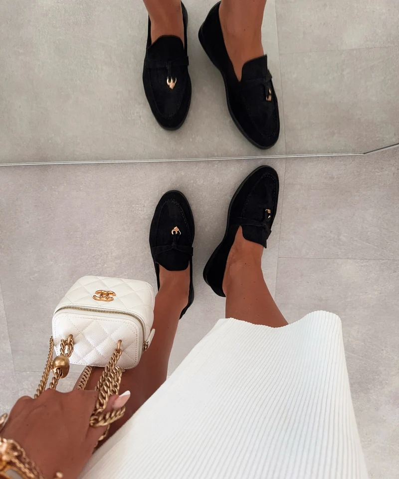 Loafers Classy Schwarz