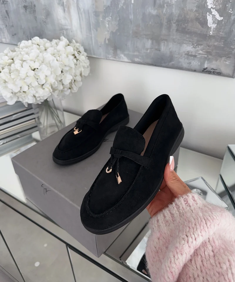 Loafers Classy Schwarz