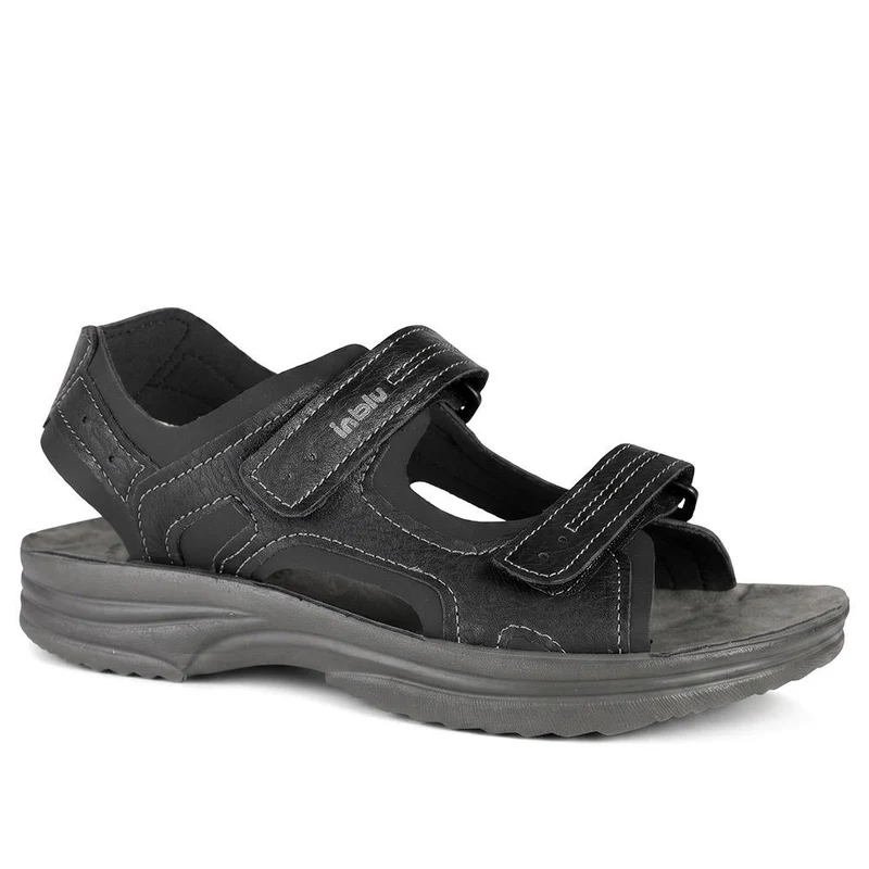 Inblu Adjustable Fasten Trekking Sandals - INB43037 / 330 332 - Black