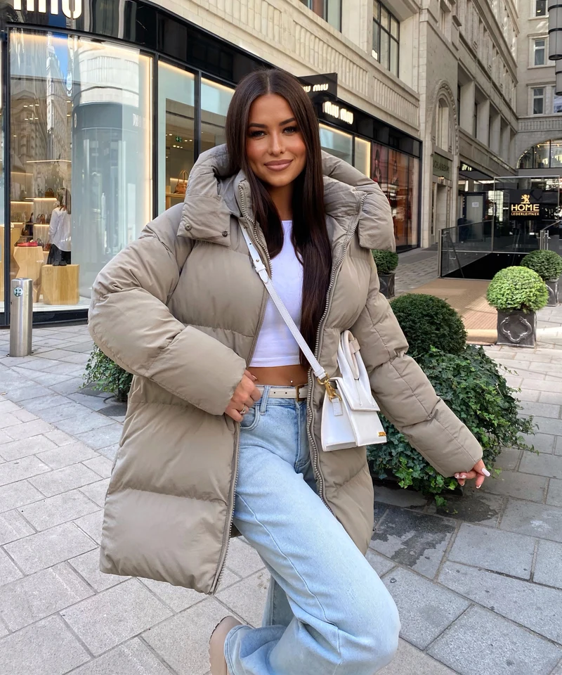 Jacke Addie Taupe