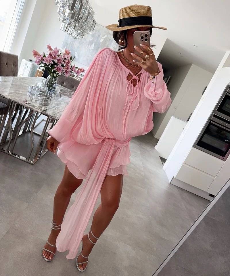 Mini Kleid Laisa Rosa