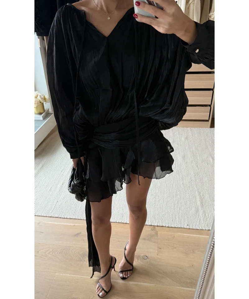 Mini Kleid Laisa Schwarz