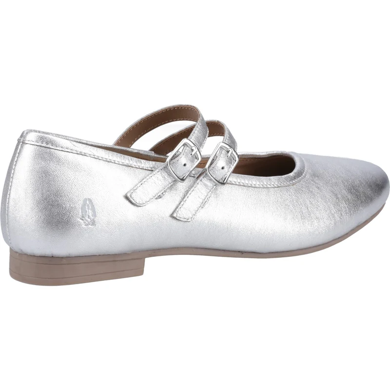 Hush Puppies Nancy Mary Jane Ballerinas für Damen | Silber