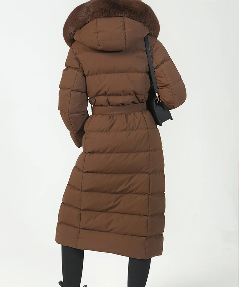 Parka May Dunkelbraun