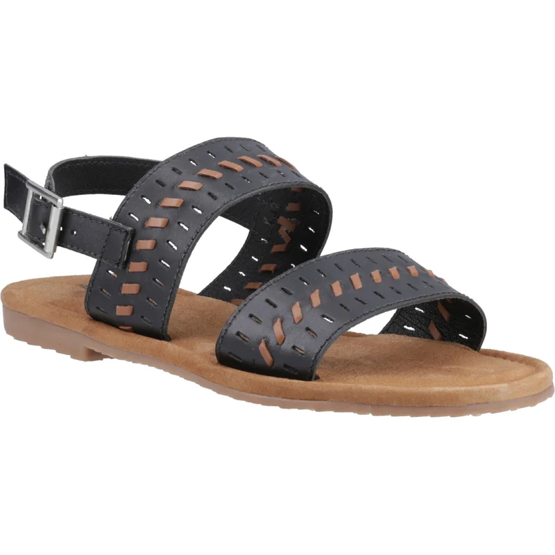 Hush Puppies Hadley Damensandale | Schwarz