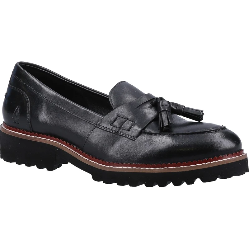 Hush Puppies Damen-Loafer Ginny in weiter Passform | Schwarz