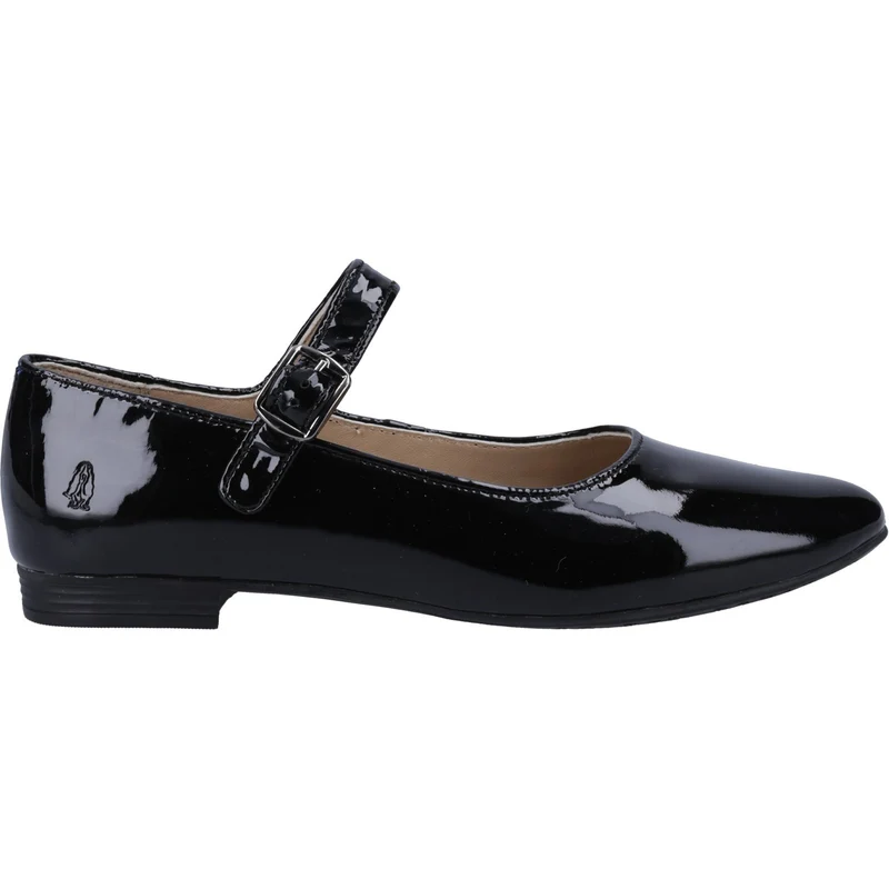 Hush Puppies Melissa Ballerinas für Damen | Schwarz Lackleder