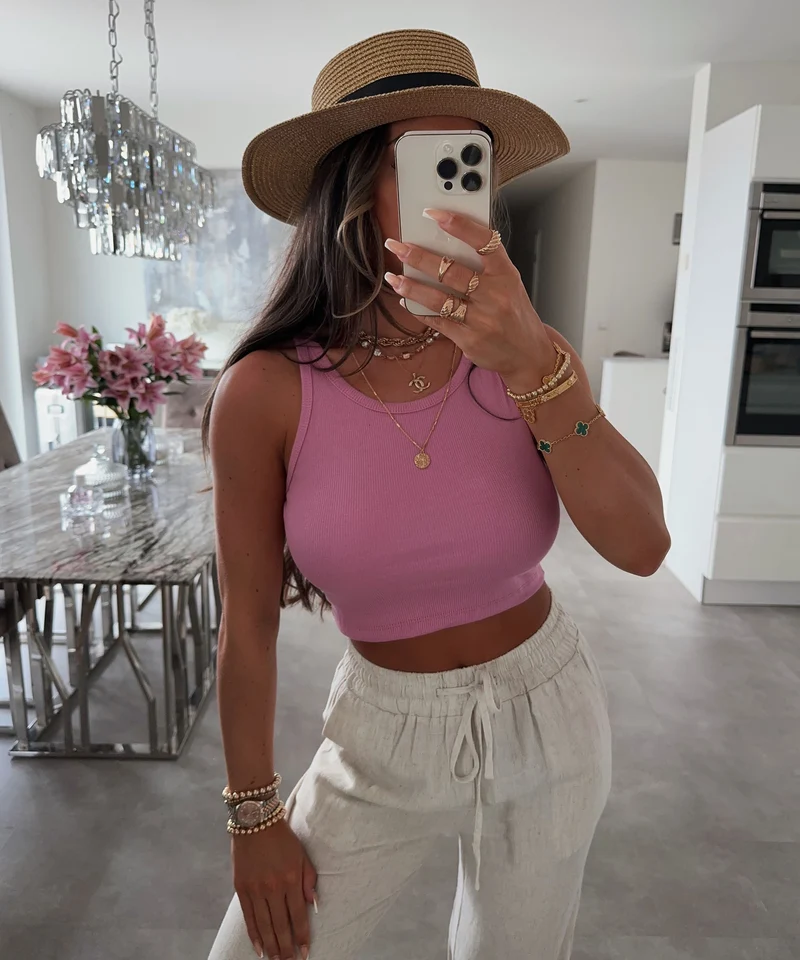 Top Chamie Pink