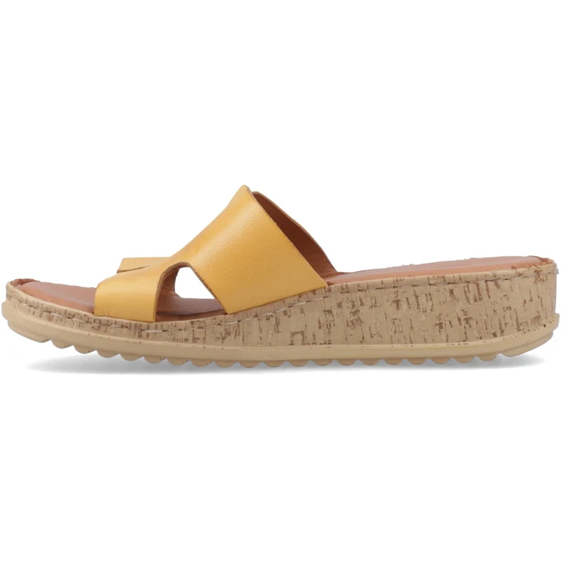 Hush Puppies Damensandale Eloise | Senfgelb