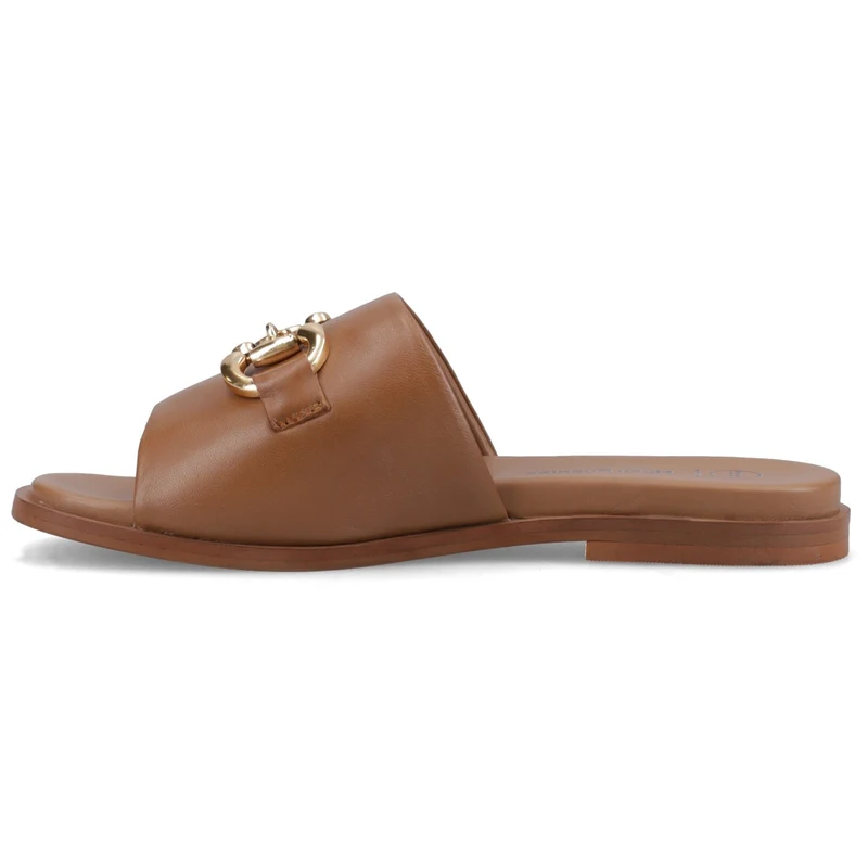 Hush Puppies Damen-Mule-Sandalen Lana Snaffle | Hellbraun
