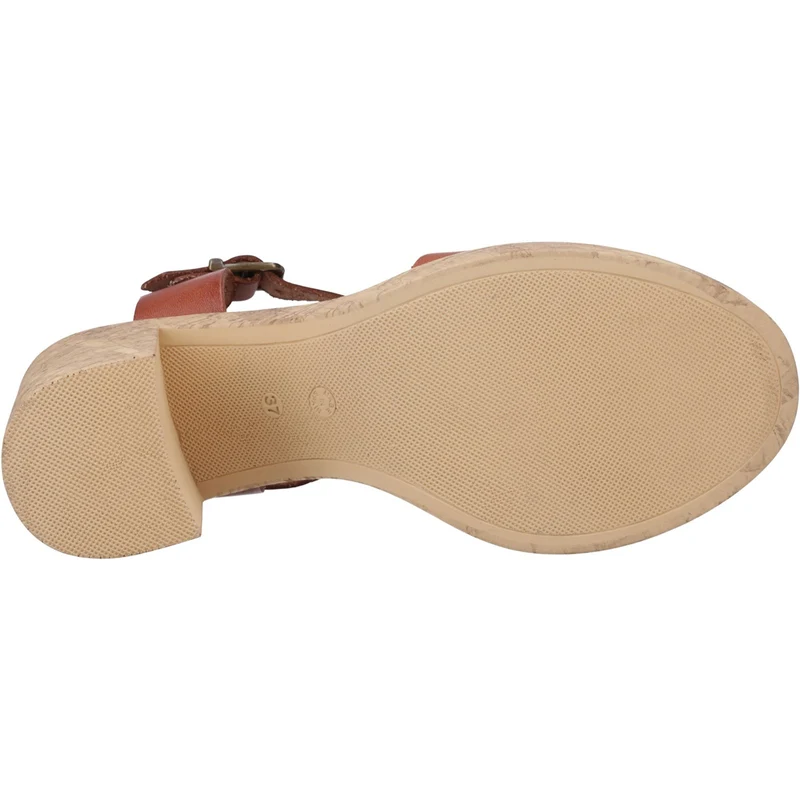 Hush Puppies Georgia Damen-Sandalen mit Absatz | Hellbraun