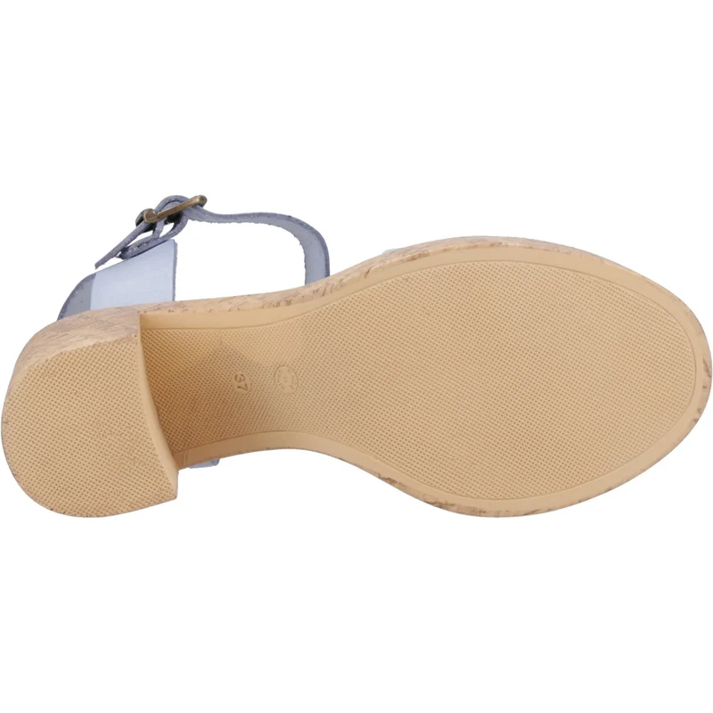 Hush Puppies Georgia Damen-Sandalen mit Absatz | Blau