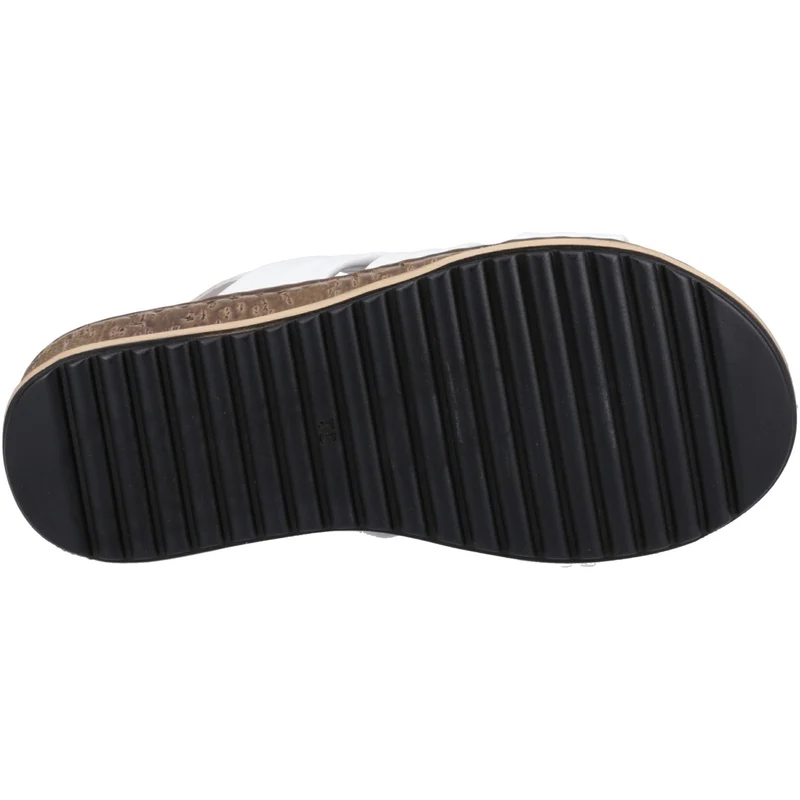 Hush Puppies Eden Damen-Sandalen mit breiter Passform | Weiß