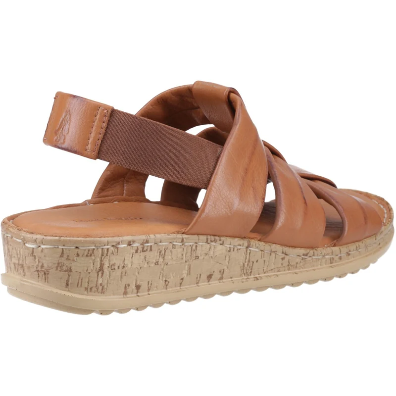 Hush Puppies Eden Damen-Sandalen mit weiter Passform | Hellbraun