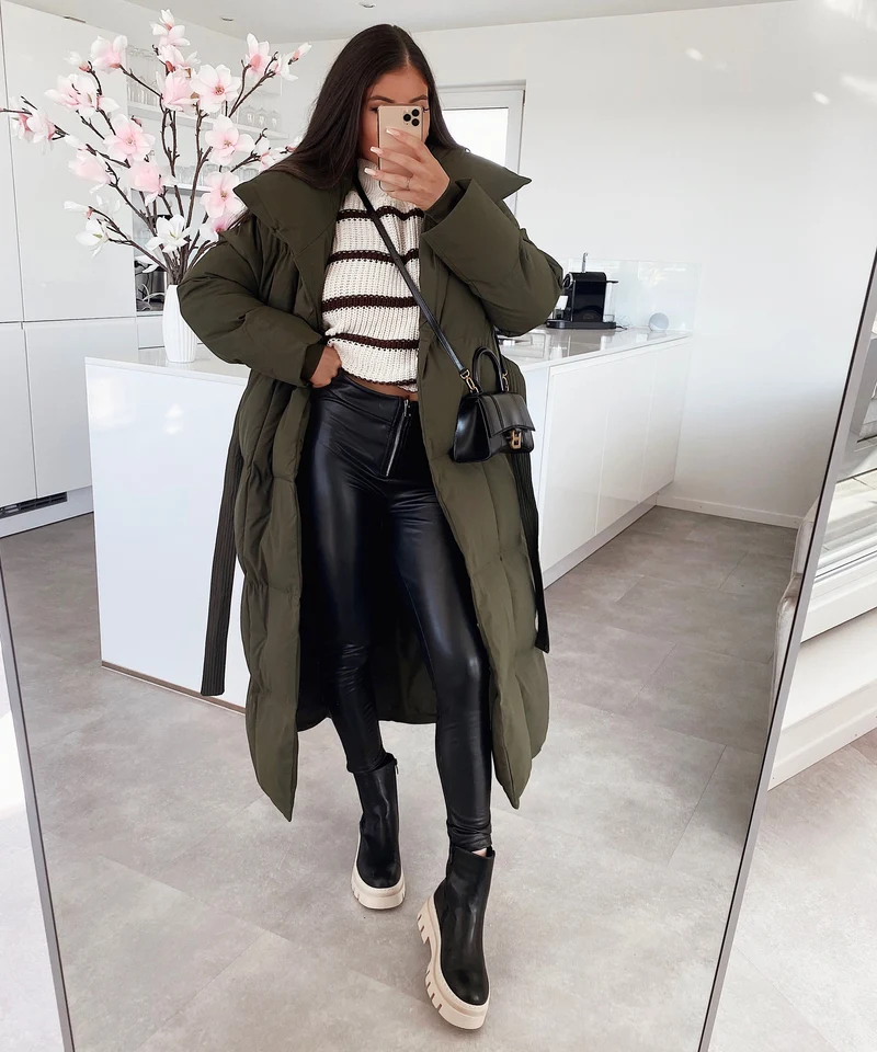 Oversize Parka Kyleih Khaki