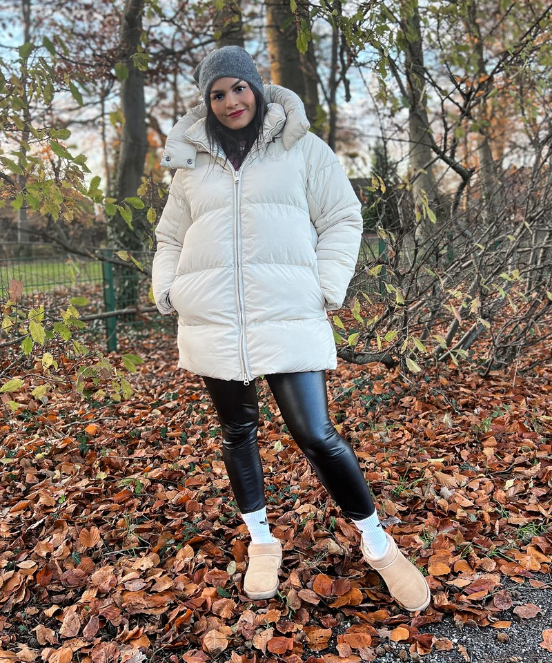 Jacke Addie Beige