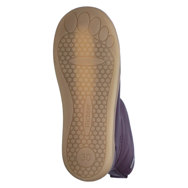 Winterstiefeletten Lila