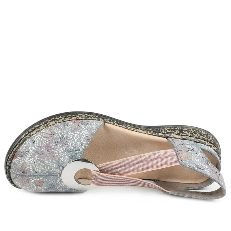 Rieker Daiselda Leather Closed Toe Sandals - RKR43004 / 328 761 - Multi