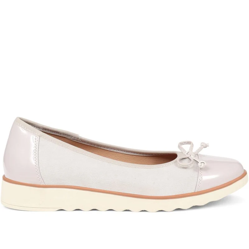 Lightweight Ballet Pumps - BRK34011 / 320 508 - Grey