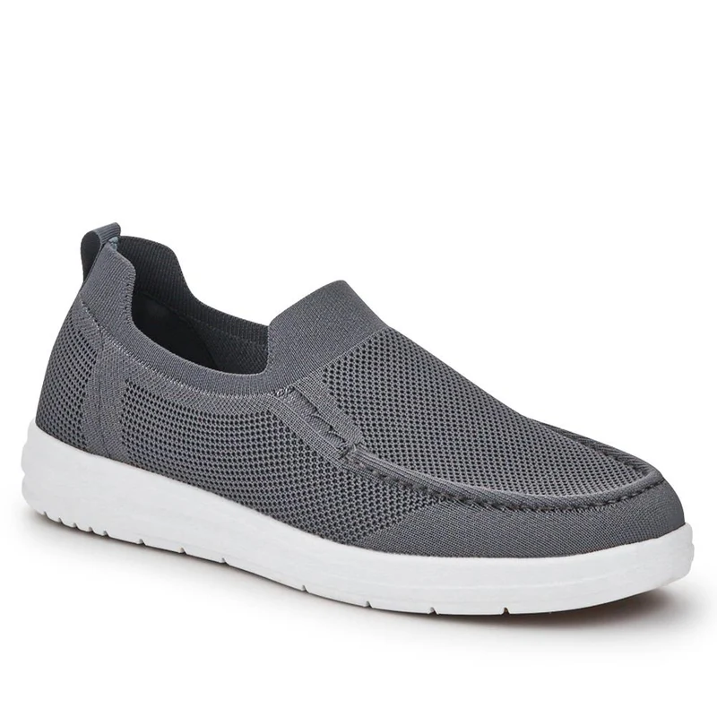 Stretchy Slip-On Shoes - XIAM41014 / 326 930 - Grey