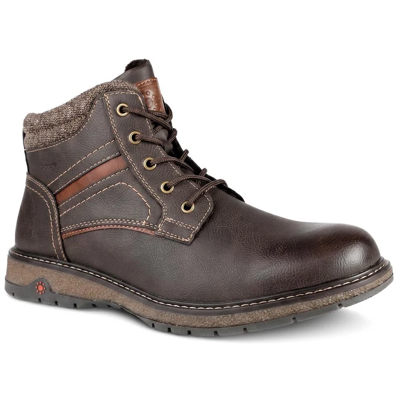 Relife Extra Wide Lace Up Boots - RELIF44014 / 329 873 - Dark Brown