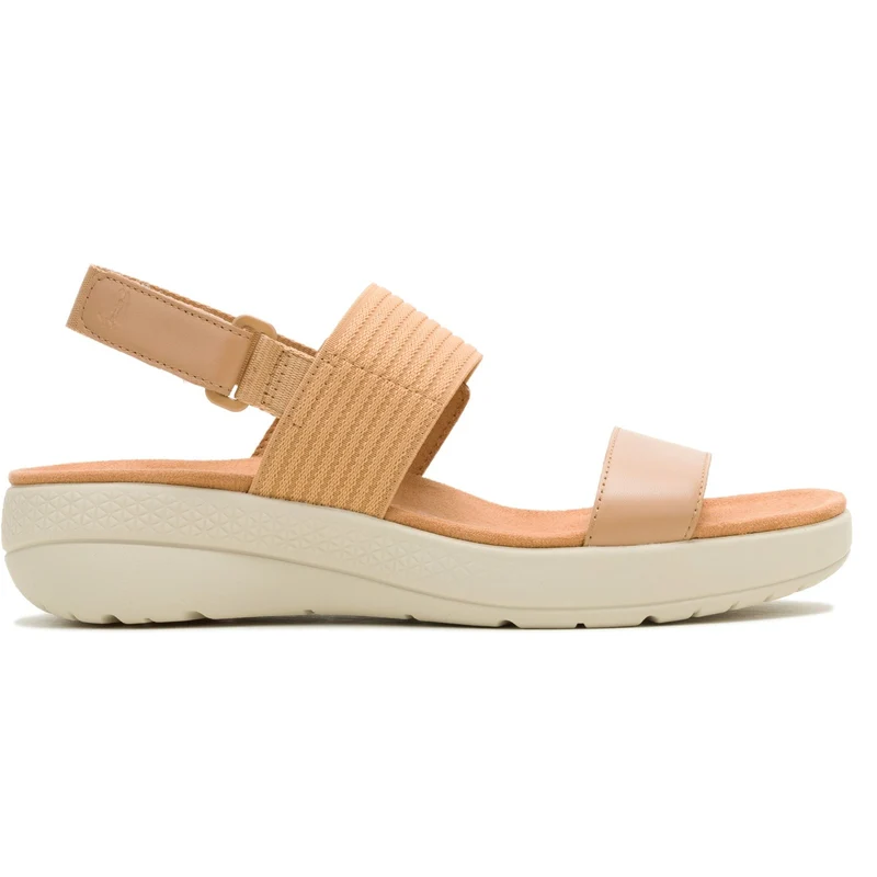 Hush Puppies Damen-Slingback-Sandalen Breathe | Hellbraun
