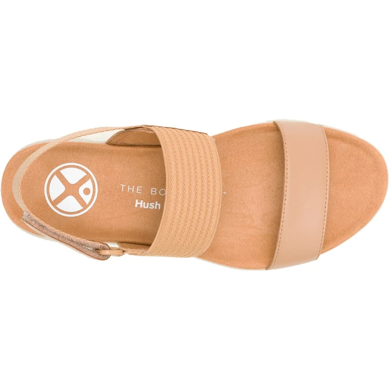Hush Puppies Damen-Slingback-Sandalen Breathe | Hellbraun