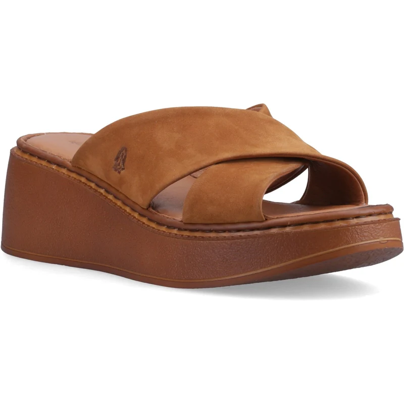 Hush Puppies Bobbi Keilsandalen für Damen | Hellbraun