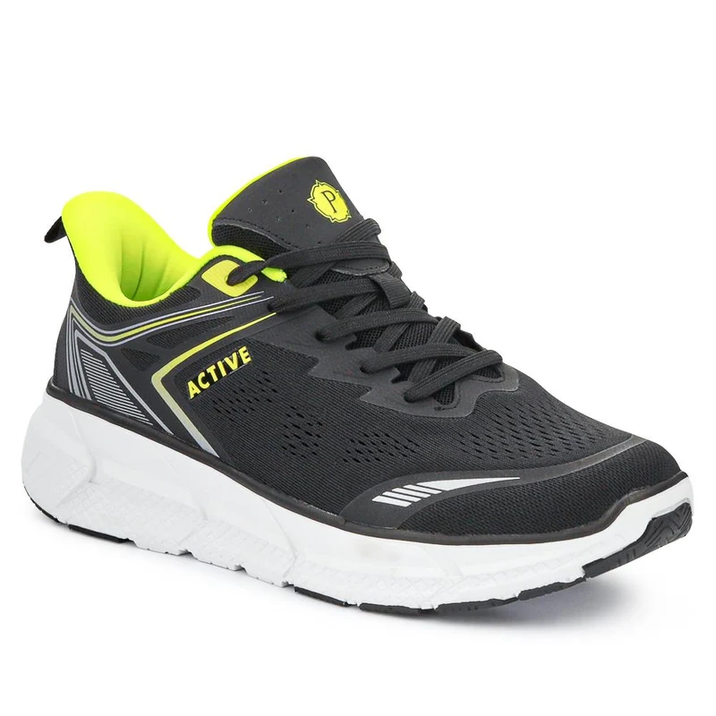Easy Step In Wide Fit Memory Foam Trainers - BOJIE41008 / 326 944 - Black