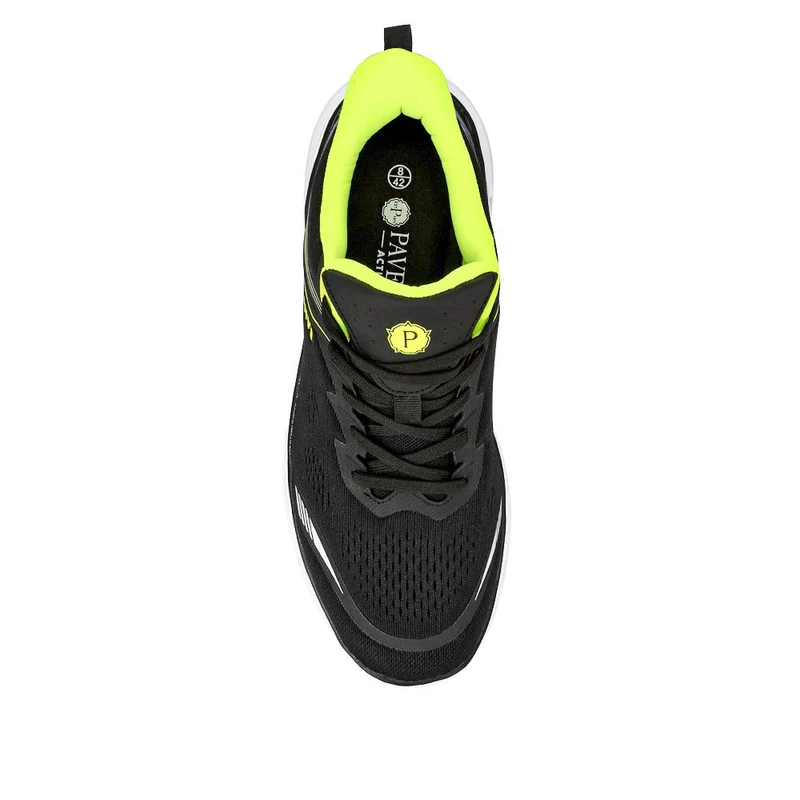 Easy Step In Wide Fit Memory Foam Trainers - BOJIE41008 / 326 944 - Black