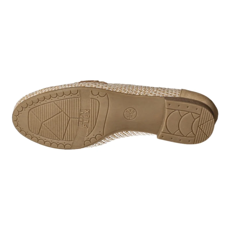 Jana Slipper/Kletthalbschuh mit Mehrweite Freizeit (casual)