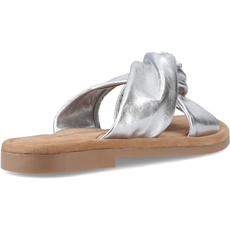 Hush Puppies Amy Damen-Sandalen mit breiter Passform | Silber