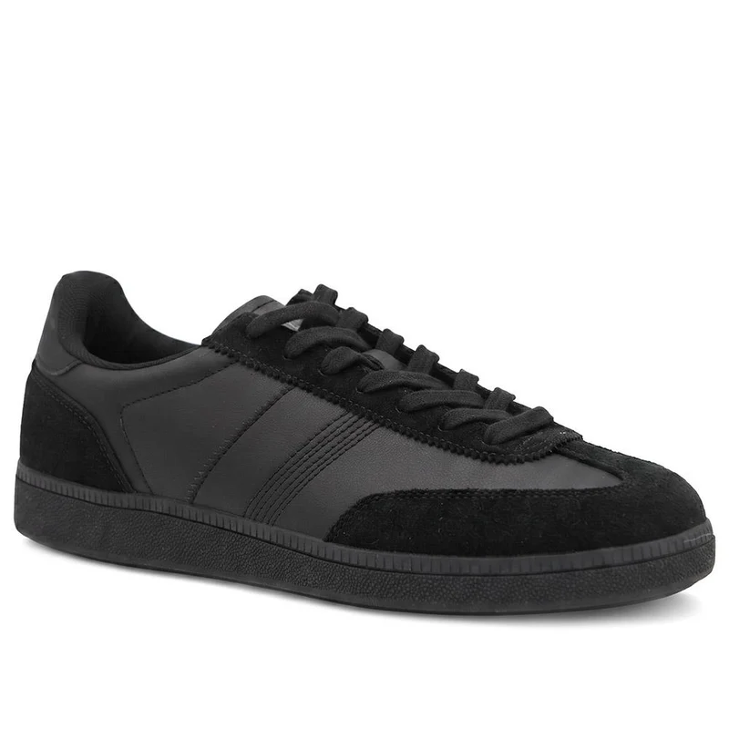 Leather Casual Lace Up Trainers - DINGX44000 / 330 187