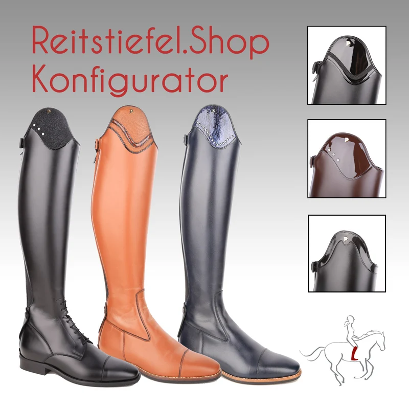 Petrie Napoli/Palermo !Neu! Reitstiefel (Konfigurator)
