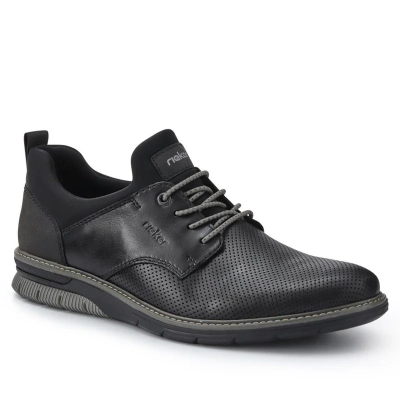 Casual Lace-Up Shoes - RKR39514 / 324 835 - Black