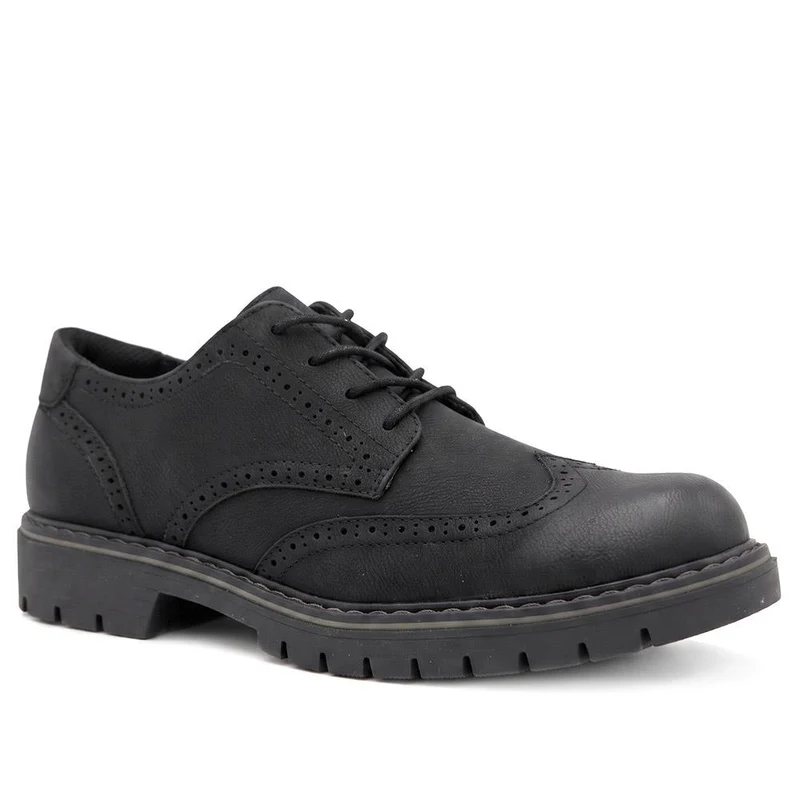 Casual Lace Up Shoes W/ Brogue Detailing - GANG44007 / 329 927