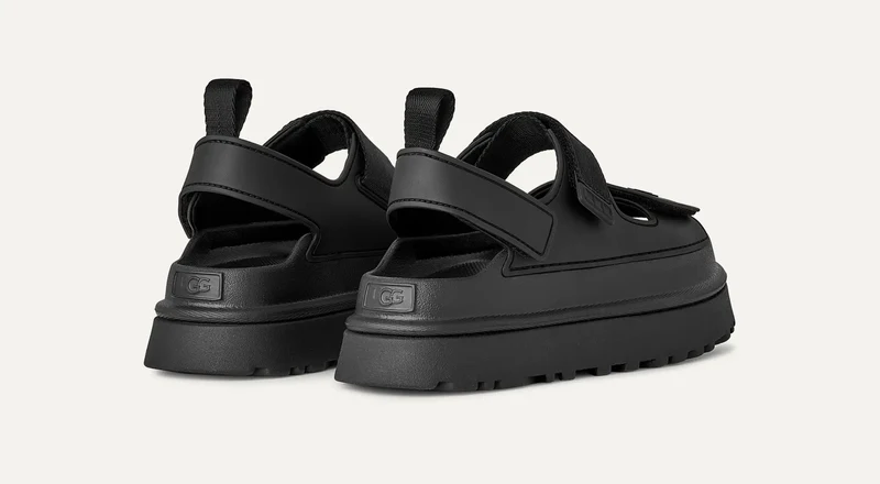 UGG GoldenGlow Damensandale | Schwarz