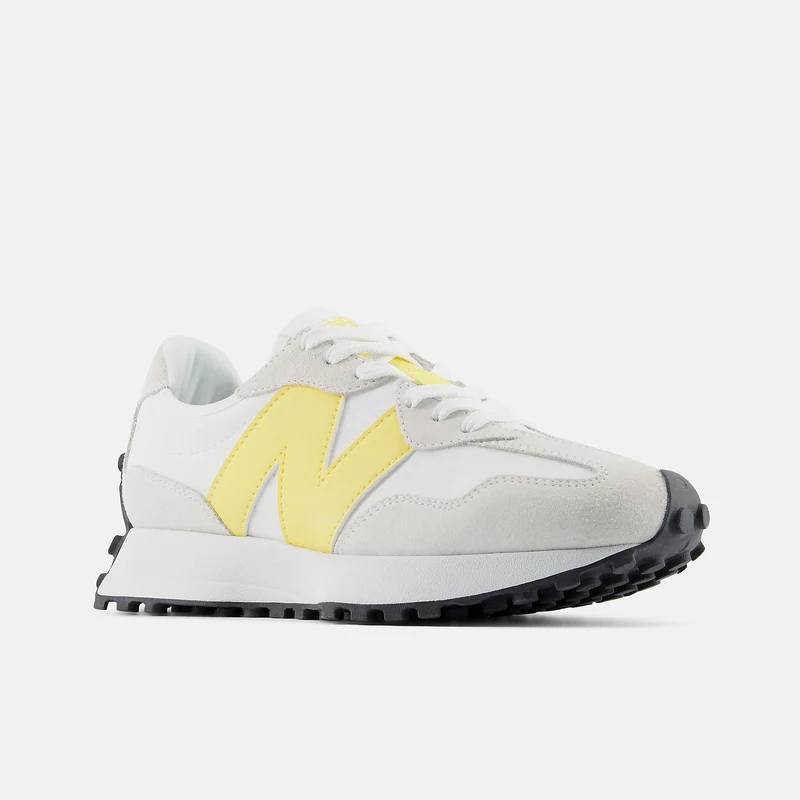 New Balance Damen-Sneaker 327 | Weißer Sternen-Sandwich