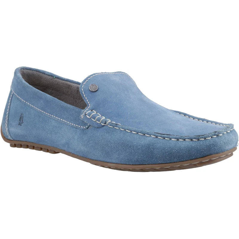 Hush Puppies Ralph Herren-Loafer | Blaues Wildleder