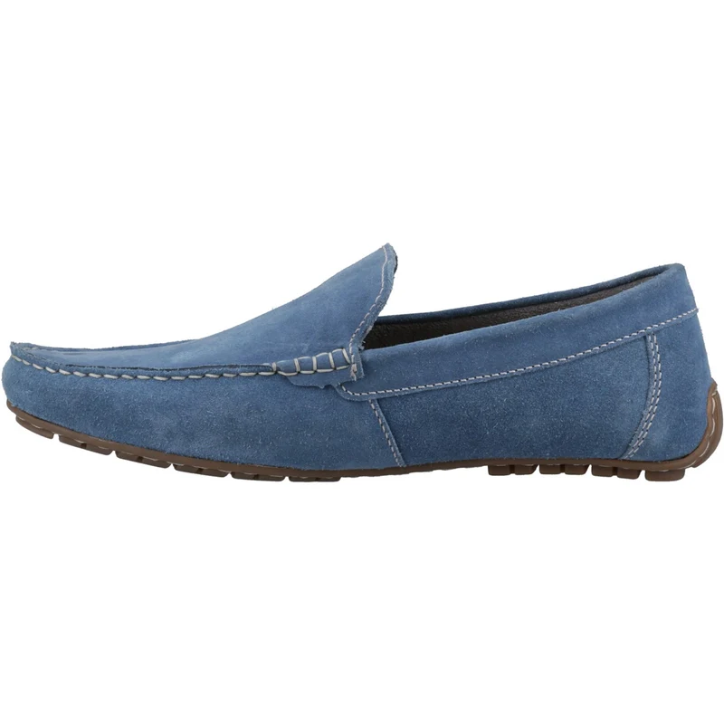 Hush Puppies Ralph Herren-Loafer | Blaues Wildleder