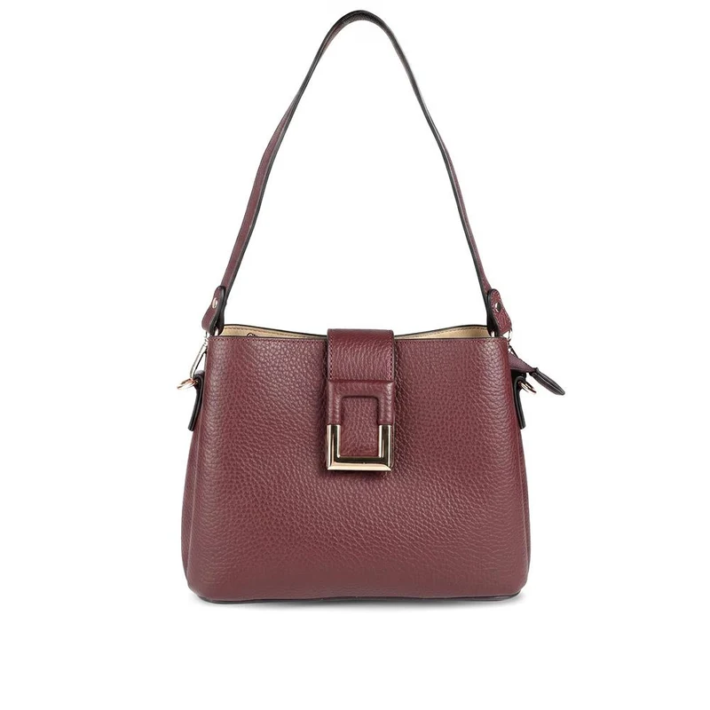 Faux Leather Daily Crossbody Bag - HETIA44004 / 329 962