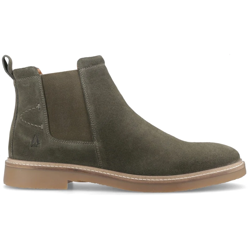 Hush Puppies Männer Gareth Chelsea Stiefel | Khaki